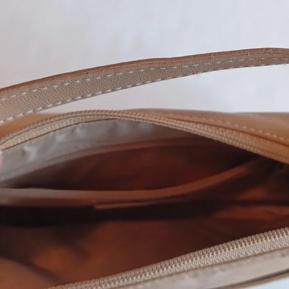 Ralph Lauren small/medium light tan leather sachel bag - Picture 10 of 12